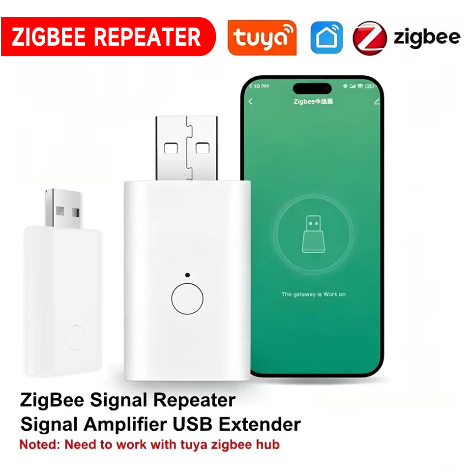 Home Automation Technology - Tuya ZigBee 信号リピーター USB アンプ エクステンダー