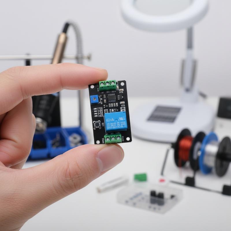 Home Automation Industry - セルフロック遅延タイマーリレー調整可能なタイムスイッチモジュール産業オートメーション家庭用電化製品用の正確なオンオフ制御