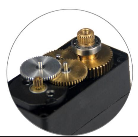 Home Automation Industry - SCS215 7.4V 19KG デュアルシャフト銅ギアシリアル制御BUSサーボ STEM教育/スマートホーム/産業オートメーション用