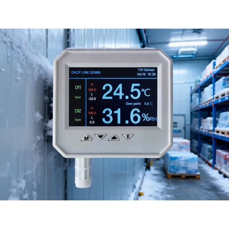 2026年発売の温度・湿度センサーはWiFi接続可能、PoE - Temperature Humidity Sensor のレビューと価格