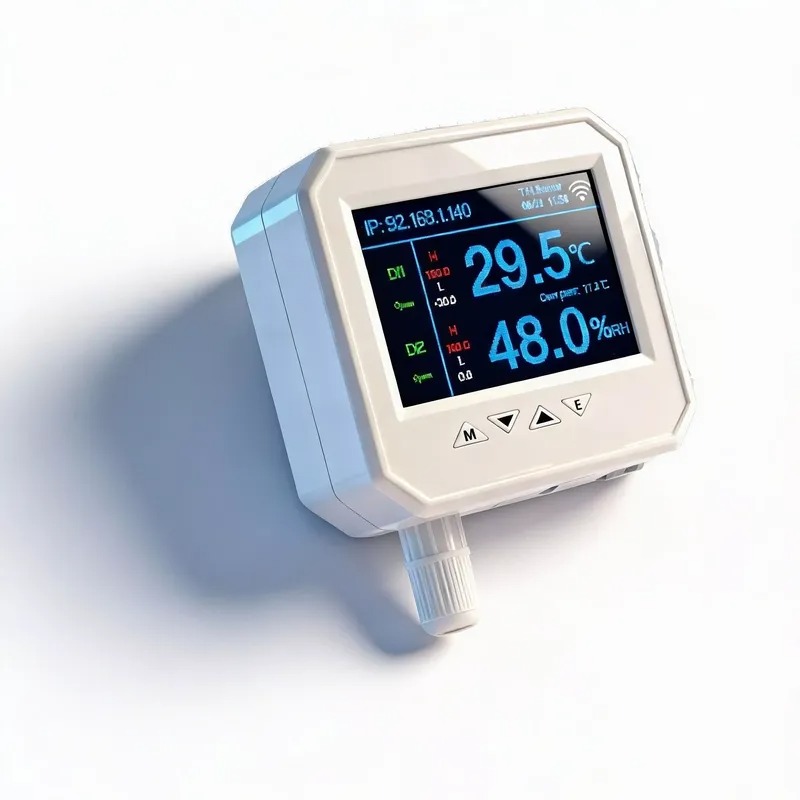 2026年発売の温度・湿度センサーはWiFi接続可能、PoE - Temperature Humidity Sensor のレビューと価格
