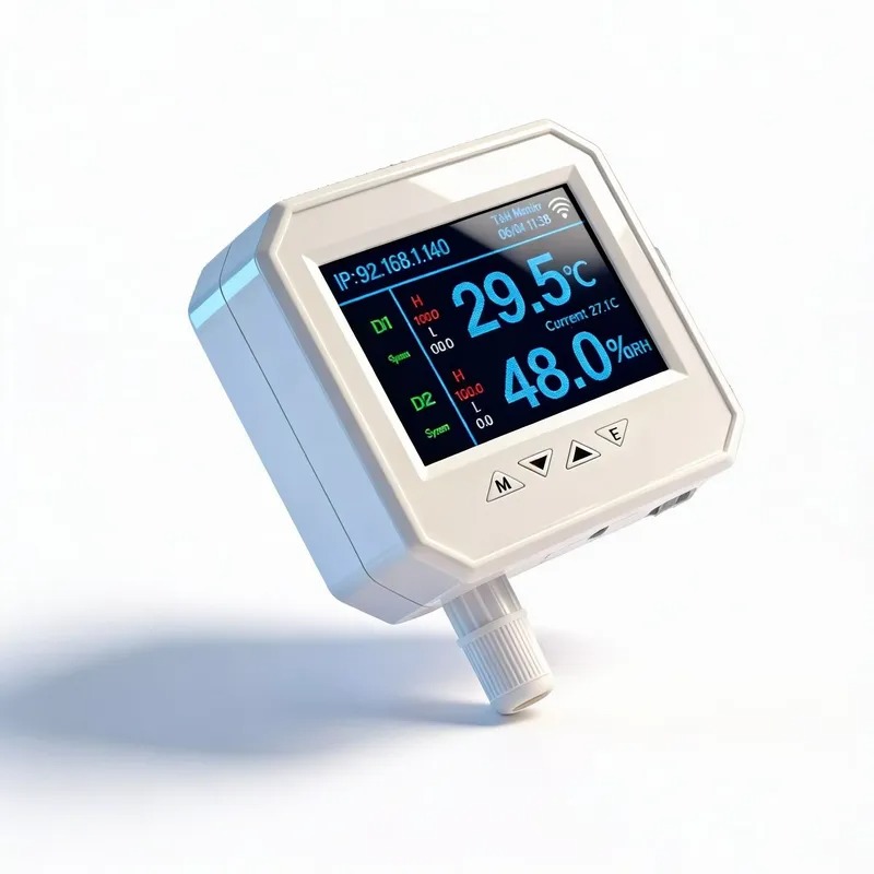 2026年発売の温度・湿度センサーはWiFi接続可能、PoE - Temperature Humidity Sensor のレビューと価格