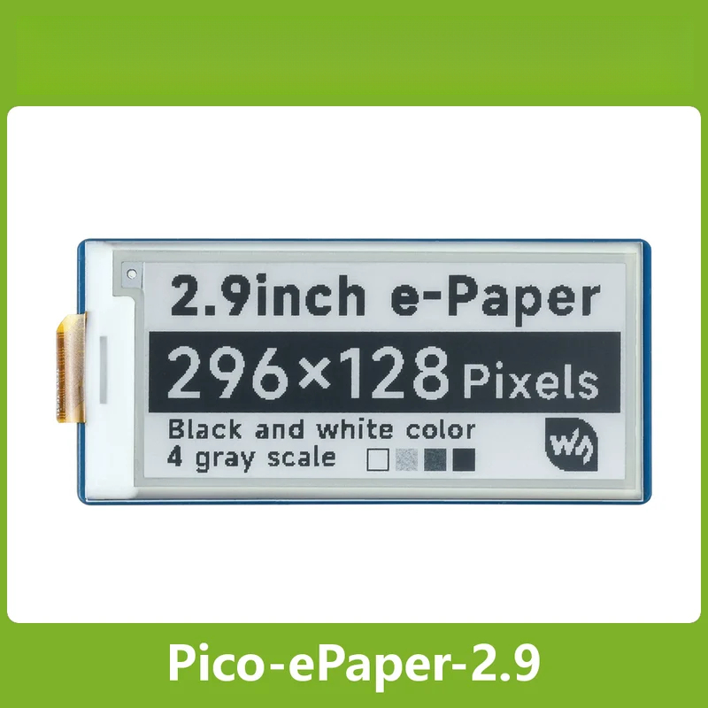 2.9インチ E-Paper E-Ink ディスプレイモジュ - Display Epaper 2.9 のレビューと価格