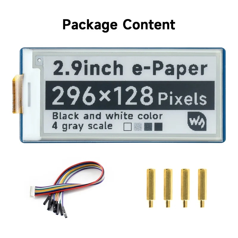 2.9インチ E-Paper E-Ink ディスプレイモジュ - Display Epaper 2.9 のレビューと価格