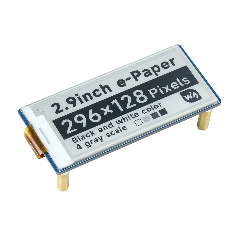 2.9インチ E-Paper E-Ink ディスプレイモジュ - Display Epaper 2.9 のレビューと価格