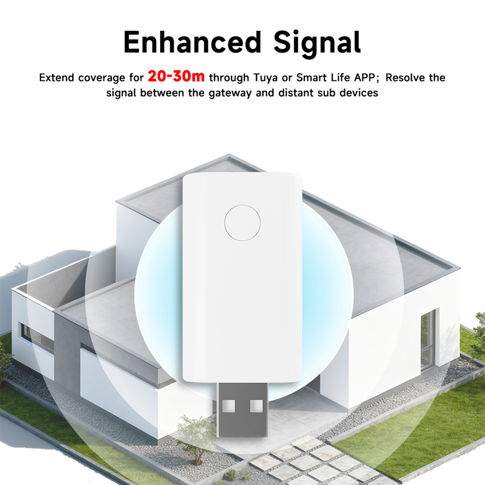Tuya ZigBee 信号リピーター USB アンプ エク - Home Automation Technology のレビューと価格