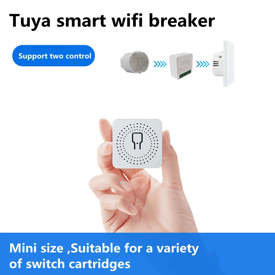2 ウェイ制御 Tuya ミニ 16A WiFi DIY ス - Home Automation Technology のレビューと価格