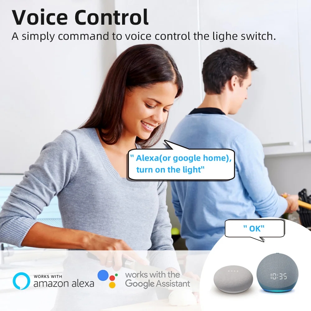 2 ウェイ制御 Tuya ミニ 16A WiFi DIY ス - Home Automation Technology のレビューと価格