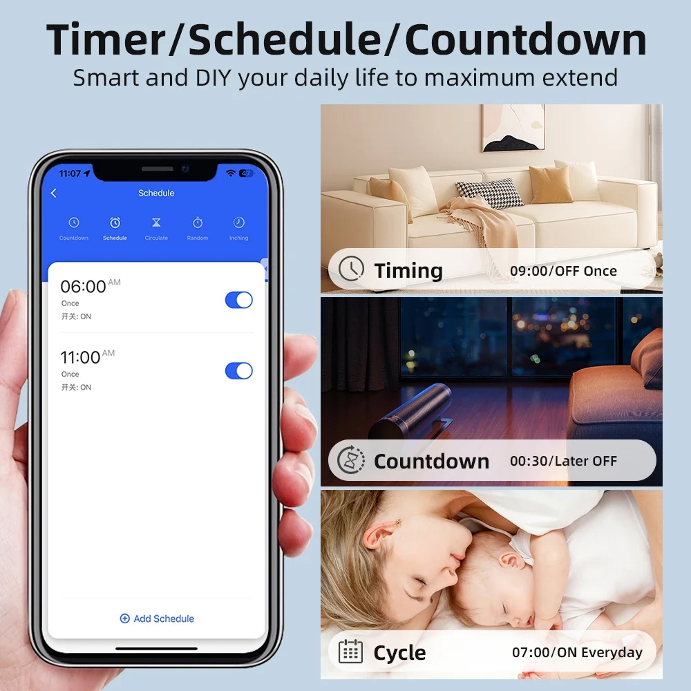 2 ウェイ制御 Tuya ミニ 16A WiFi DIY ス - Home Automation Technology のレビューと価格