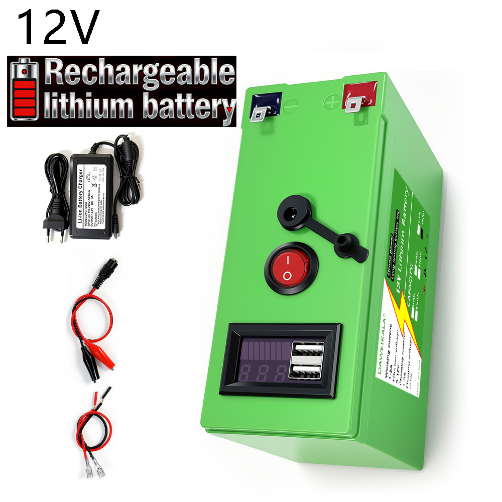 12V バッテリー 9Ah-21Ah 18650 リチウム充 - Home Automation Industry のレビューと価格
