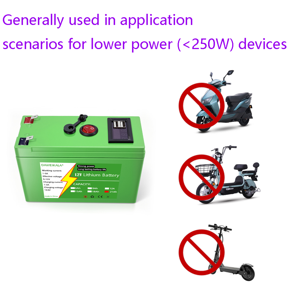 12V バッテリー 9Ah-21Ah 18650 リチウム充 - Home Automation Industry のレビューと価格