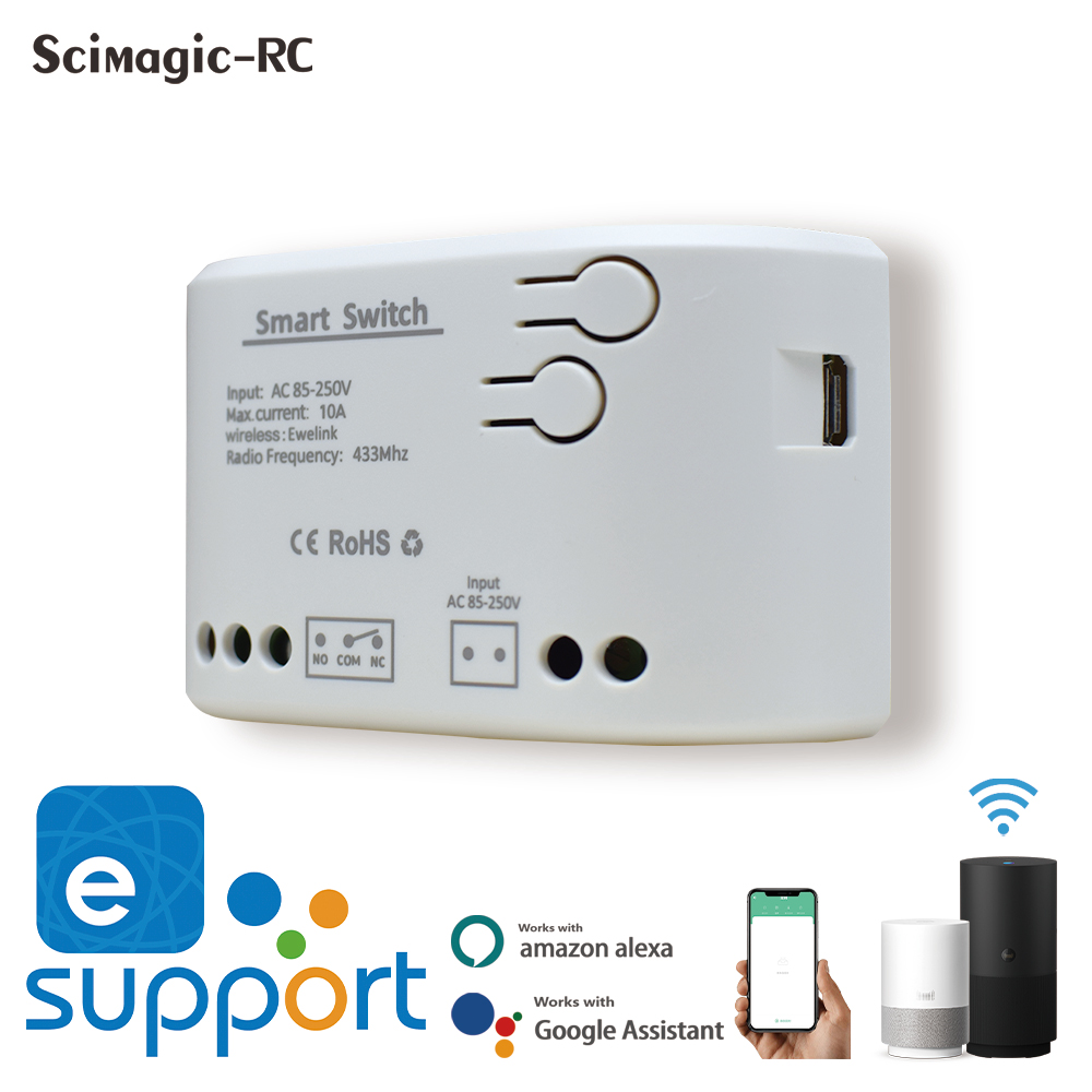 EWELINK Wifiスマートリレーモジュール 1CH D - 433Mhz Receiver Module のレビューと価格