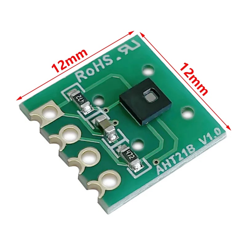 AHT21 高精度デジタル温度および湿度センサー測定モジュー - Temperature Humidity Sensor のレビューと価格