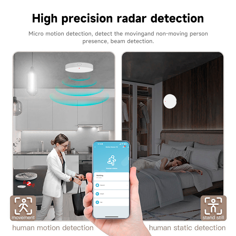 Tuya Zigbee 3.0 24GHz MmWave 人 - Home Automation Technology のレビューと価格
