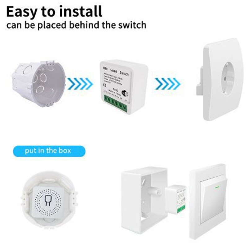 Tuya Zigbee 16A WiFiミニスマートスイッチ - Home Automation Diy Kit のレビューと価格