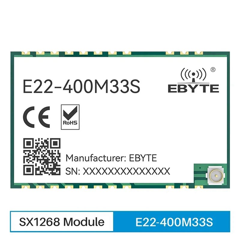 2X EBYTE SX1268 433Mhz Lora ワイ - 433Mhz Receiver Module のレビューと価格
